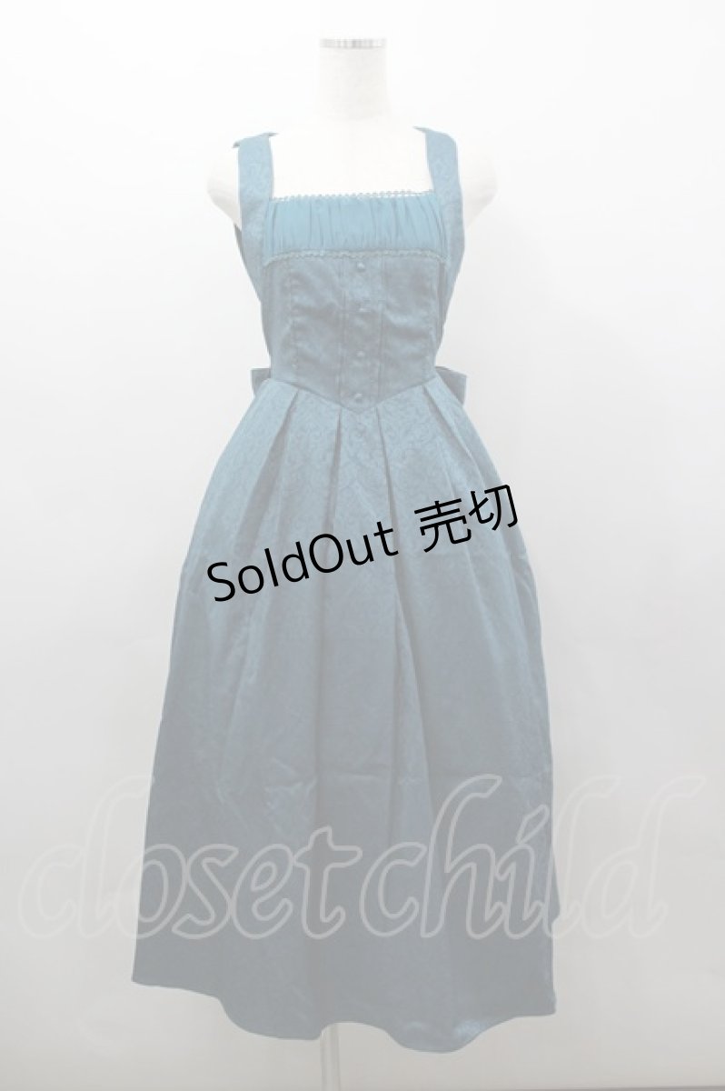 画像1: axes femme kawaii / クラシカルジャンスカ M グリーン I-26-03-16-073-AX-OP-SA-ZI (1)