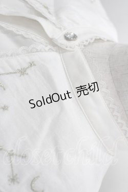 画像3: axes femme POETIQUE / シエルエトワール刺繍襟ブラウス  アイボリー I-26-03-16-008-AX-BL-SA-ZI