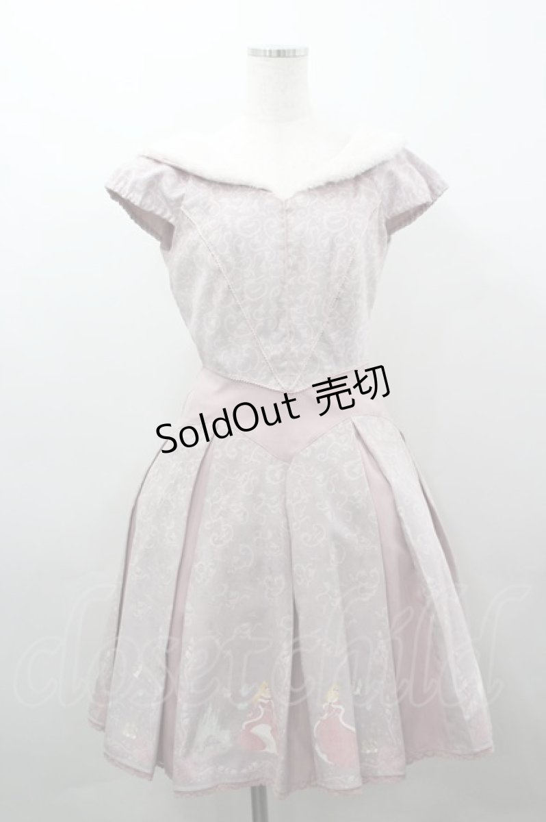 画像1: Secret Honey / Winter Greeting Onepiece(Princess Aurora ver.)  ピンク I-26-03-16-075-CA-OP-SA-ZI (1)