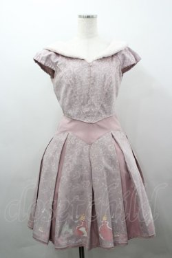 画像1: Secret Honey / Winter Greeting Onepiece(Princess Aurora ver.)  ピンク I-26-03-16-075-CA-OP-SA-ZI