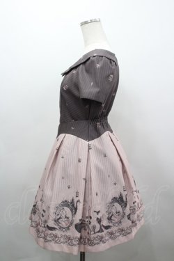 画像2: Secret Honey / オフショルストライプワンピース(オーロラ姫ver)  ピンク I-26-03-16-076-CA-OP-SA-ZI