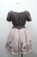 画像3: Secret Honey / オフショルストライプワンピース(オーロラ姫ver)  ピンク I-26-03-16-076-CA-OP-SA-ZI (3)