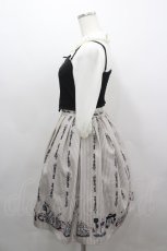 画像2: Secret Honey / Once Upon a Dream Onepiece 2014( ブライアローズver. )  白X黒Ｘベージュ I-26-03-16-077-CA-OP-SA-ZI (2)