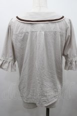 画像3: axes femme / タイ付ブラウス  ベージュ I-26-03-16-001-AX-BL-SA-ZI (3)