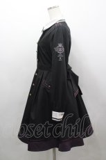 画像2: Amavel / Starry Medalミリタリーワンピース  黒Ｘ白 I-26-03-16-080-CA-OP-SA-ZI (2)