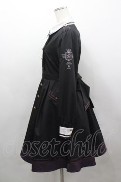 画像2: Amavel / Starry Medalミリタリーワンピース  黒Ｘ白 I-26-03-16-080-CA-OP-SA-ZI