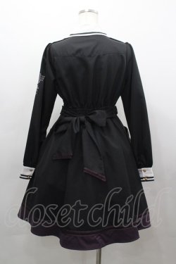 画像3: Amavel / Starry Medalミリタリーワンピース  黒Ｘ白 I-26-03-16-080-CA-OP-SA-ZI