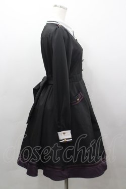 画像4: Amavel / Starry Medalミリタリーワンピース  黒Ｘ白 I-26-03-16-080-CA-OP-SA-ZI