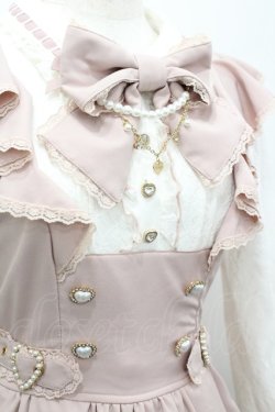 画像5: LIZ LISA / ダブルハートラッフルワンピース  ピンクＸ白 I-26-03-16-082-LO-OP-SA-ZI