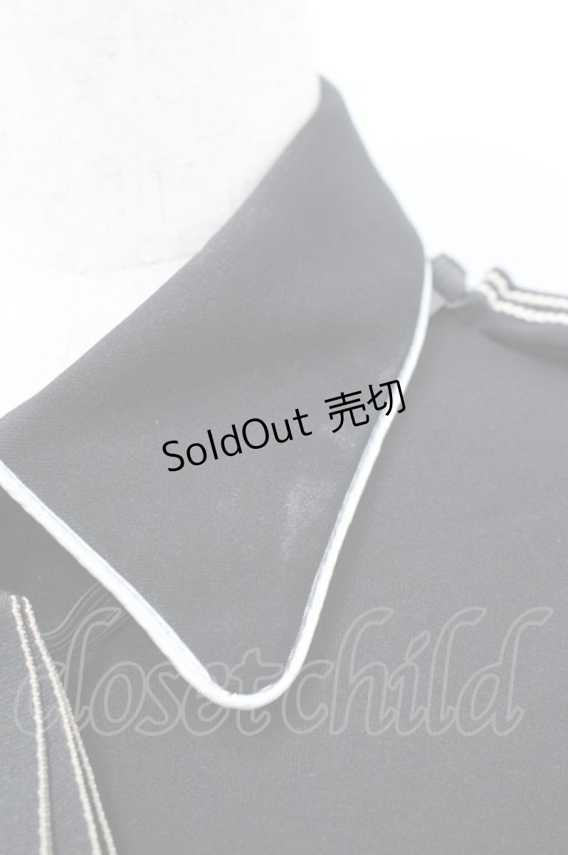 画像6: LOLITAその他(お買取対象外) / リボンビジュー付き半袖ワンピース  黒Ｘ白 I-26-03-16-083-LO-OP-SA-ZI (6)