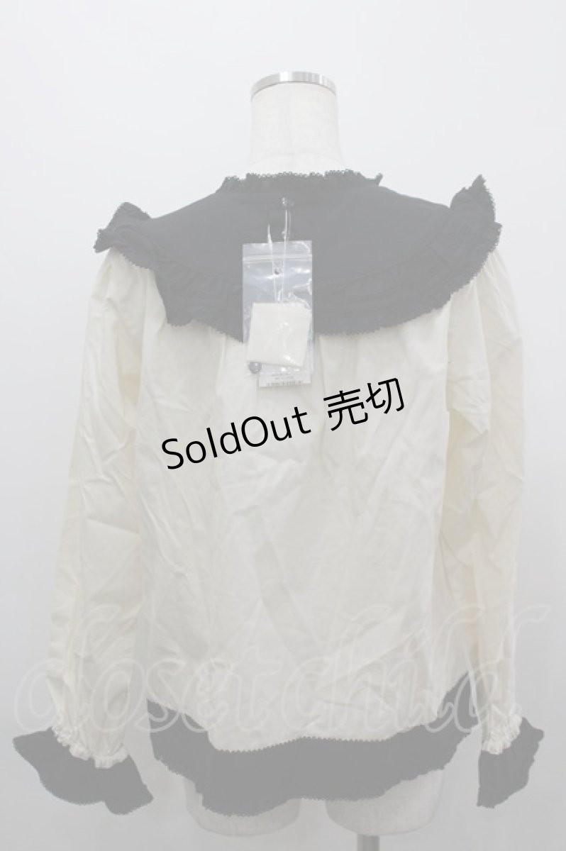 画像4: PINK HOUSE / ハロウィーンワンダーランド刺繍使いブラウス  キナリ I-26-03-16-010-LO-BL-SA-ZI (4)