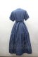 画像3: PINK HOUSE / ティアードワンピース  青 I-26-03-16-088-LO-OP-SA-ZI (3)