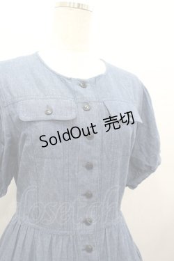 画像5: PINK HOUSE / ティアードワンピース  青 I-26-03-16-088-LO-OP-SA-ZI