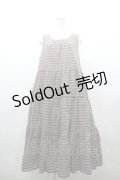 PINK HOUSE / ローンノースリーブチェックワンピース  黒Ｘ赤チェック I-26-03-16-089-LO-OP-SA-ZI