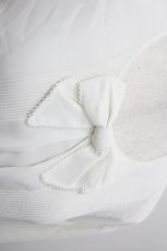 画像2: INGEBORG / ダブルリボンピンタックブラウス  白 I-26-03-16-011-LO-BL-SA-ZI (2)