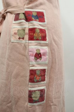 画像5: PINK HOUSE / くまワッペンスナップボタンジャンパースカート  ピンク I-26-03-16-091-LO-OP-SA-ZI