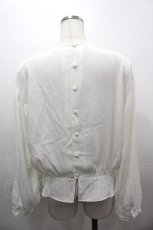 画像3: INGEBORG / ダブルリボンピンタックブラウス  白 I-26-03-16-011-LO-BL-SA-ZI (3)