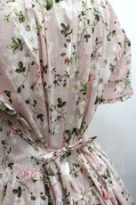 画像6: PINK HOUSE / 薔薇の森ミディ丈ワンピース  ピンク I-26-03-16-095-LO-OP-SA-ZI (6)