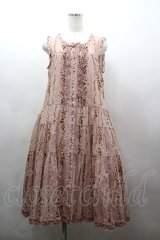 PINK HOUSE / ベリーズストライプノースリーブワンピース  ピンク I-26-03-16-096-LO-OP-SA-ZI