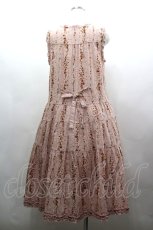 画像3: PINK HOUSE / ベリーズストライプノースリーブワンピース  ピンク I-26-03-16-096-LO-OP-SA-ZI (3)