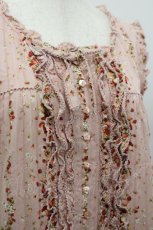 画像4: PINK HOUSE / ベリーズストライプノースリーブワンピース  ピンク I-26-03-16-096-LO-OP-SA-ZI (4)