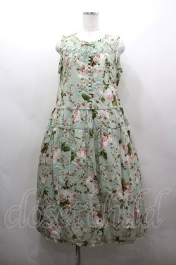 画像1: PINK HOUSE / La Reine a la roseノースリーブワンピース  ハッカ I-26-03-16-097-LO-OP-SA-ZI