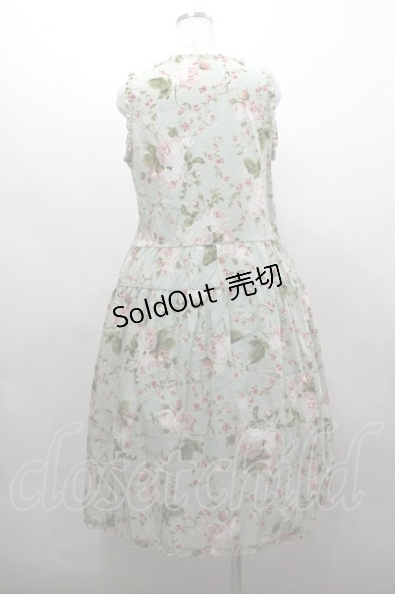 画像3: PINK HOUSE / La Reine a la roseノースリーブワンピース  ハッカ I-26-03-16-097-LO-OP-SA-ZI (3)