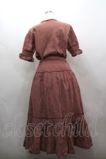 画像3: PINK HOUSE / ドット半袖ワンピース  赤Ｘ白 I-26-03-16-100-LO-OP-SA-ZI (3)