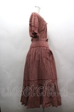 画像4: PINK HOUSE / ドット半袖ワンピース  赤Ｘ白 I-26-03-16-100-LO-OP-SA-ZI (4)