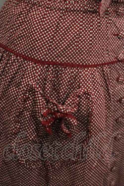 画像6: PINK HOUSE / ドット半袖ワンピース  赤Ｘ白 I-26-03-16-100-LO-OP-SA-ZI