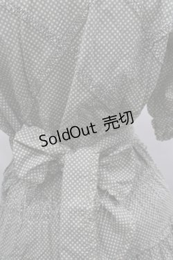 画像6: PINK HOUSE / 半袖ドットワンピース&サッシュベルトセット  ミントＸ白 I-26-03-16-101-LO-OP-SA-ZI