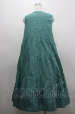 画像3: PINK HOUSE / 水玉プリントノースリーブワンピース  グリーンＸグリーン I-26-03-16-103-LO-OP-SA-ZI (3)