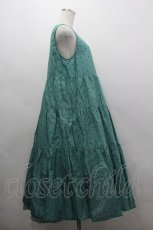 画像4: PINK HOUSE / 水玉プリントノースリーブワンピース  グリーンＸグリーン I-26-03-16-103-LO-OP-SA-ZI (4)