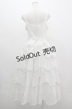 画像3: PINK HOUSE / パンジーレース使いローンキャミソールワンピース  白 I-26-03-16-104-LO-OP-SA-ZI