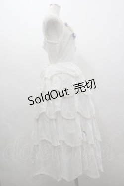 画像4: PINK HOUSE / パンジーレース使いローンキャミソールワンピース  白 I-26-03-16-104-LO-OP-SA-ZI