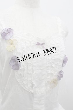 画像5: PINK HOUSE / パンジーレース使いローンキャミソールワンピース  白 I-26-03-16-104-LO-OP-SA-ZI