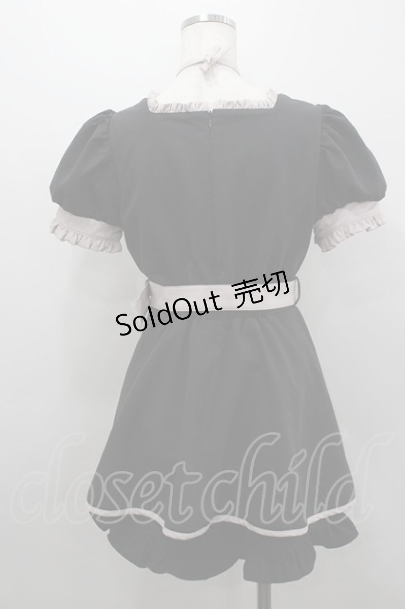 画像3: pium / フリルドーリーセットアップ  黒Ｘピンク I-26-03-16-107-0-OP-SA-ZI (3)