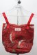 画像1: PINK HOUSE / さくらんぼ総柄ミニバッグ  赤 I-26-03-16-109-LO-BG-SA-ZI (1)