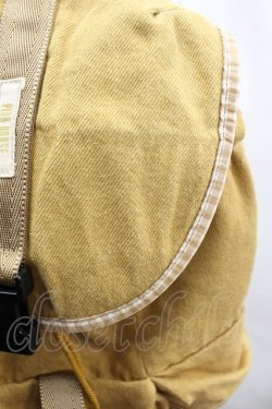 画像4: PINK HOUSE / 3つZIPポケットリュック  カラシ I-26-03-16-112-LO-BG-SA-ZI