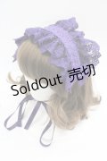 ATELIER PIERROT / レースリボンヘッドドレス  パープル I-26-03-16-114-EL-AC-SA-ZI