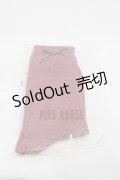 PINK HOUSE / リボンロゴソックス  ピンク I-26-03-16-119-LO-ZA-SA-ZI
