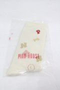 PINK HOUSE / ロゴアルファベットソックス  アイボリー I-26-03-16-123-LO-ZA-SA-ZI