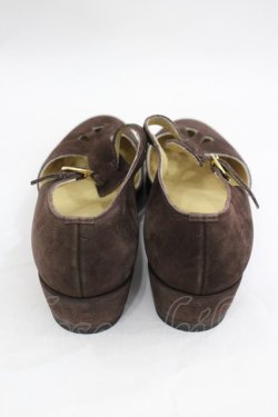 画像2: KANEKO ISAO / くりぬきシューズ S ブラウン I-26-03-16-125-EL-SH-SA-ZI
