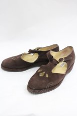 画像3: KANEKO ISAO / くりぬきシューズ S ブラウン I-26-03-16-125-EL-SH-SA-ZTK052 (3)