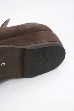 画像4: KANEKO ISAO / くりぬきシューズ S ブラウン I-26-03-16-125-EL-SH-SA-ZI