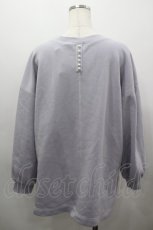 画像4: axes femme / アソート刺繍裏起毛トレーナー  ラベンダー I-26-03-16-017-AX-TO-SA-ZI (4)