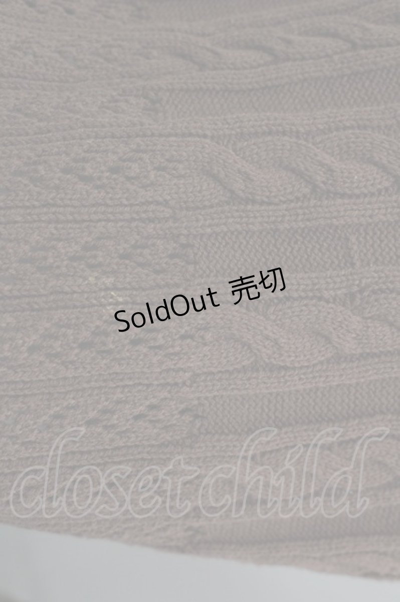 画像3: axes femme / ニットベストアンサンブル  ブラウン I-26-03-16-019-AX-TO-SA-ZI (3)