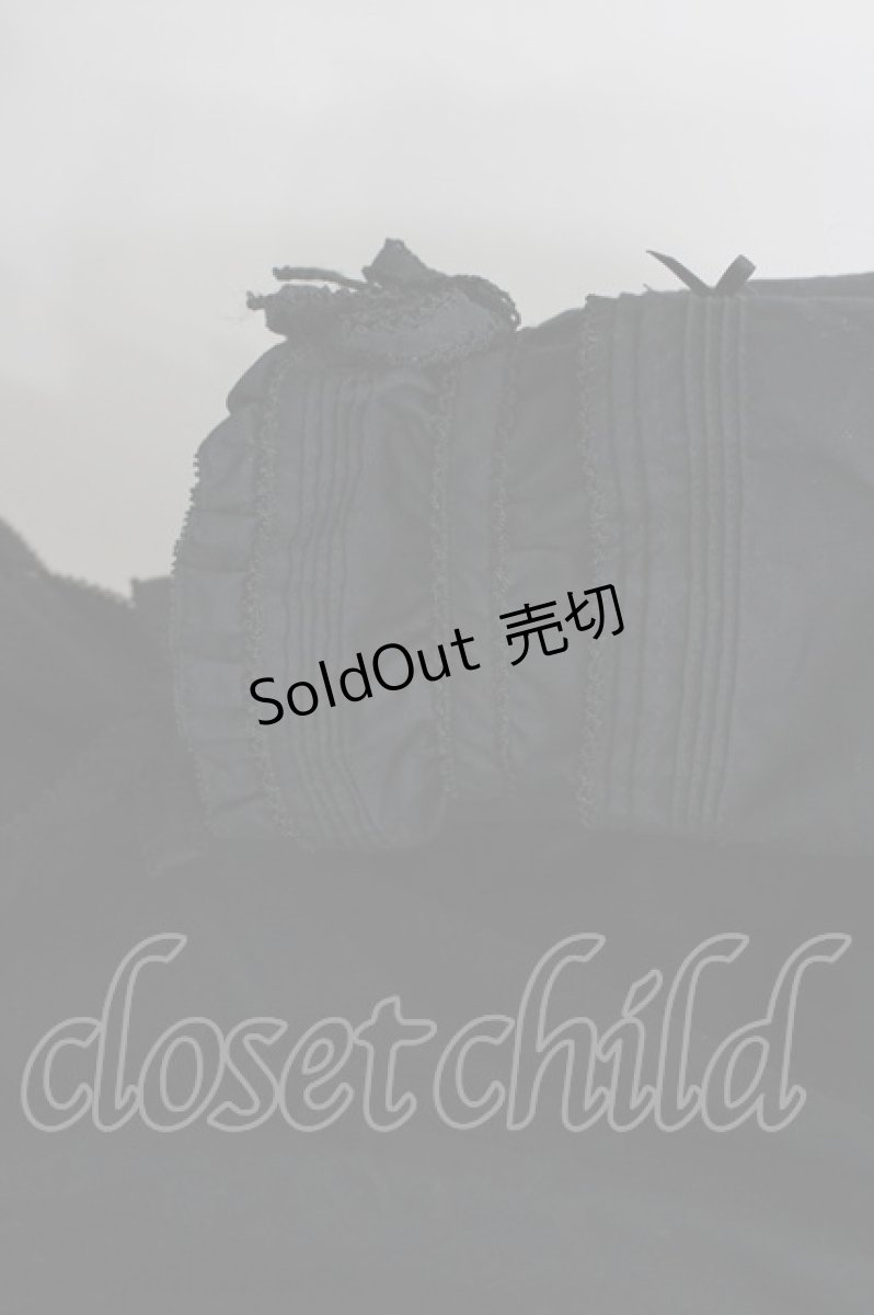 画像3: PINK HOUSE / ハート刺繍半袖ブラウス  黒 I-26-03-16-021-LO-BL-SA-ZI (3)