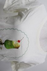 画像2: axes femme / レトロスイーツプリントTシャツ  アイボリー I-26-03-16-022-AX-TO-SA-ZI (2)