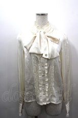 画像1: Amavel / ボウタイブラウス  生成り I-26-03-16-003-CA-BL-SA-ZI (1)